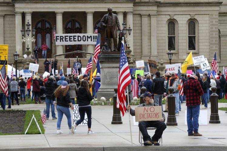 Some see racial bias in treatment of protesters